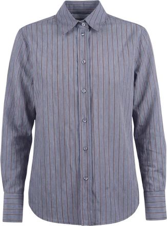 Tela Shirt - Dames - Overhemden - Blauw - S - Overhemden