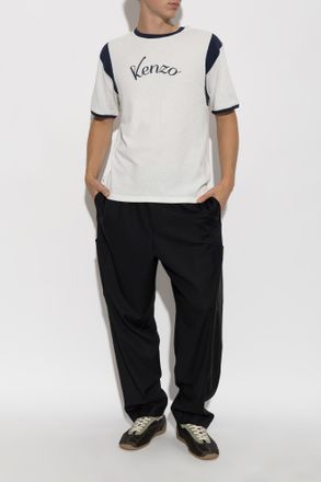 Kenzo T-shirt With Logo, Mens, White