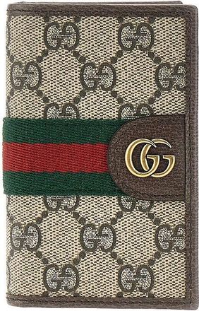 Gucci GG Supreme Ophidia card holder Man One Size