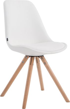 Clp Silla De Comedor Laval Rund Natural Blanco