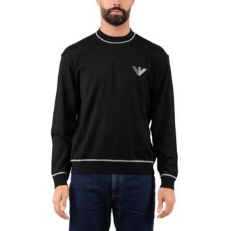 Emporio Armani Heren, Truien, Zwart, Maat: XL