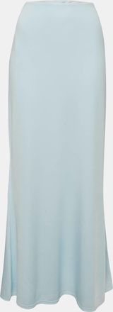 Meshki Blue Jersey Maxi Skirt
