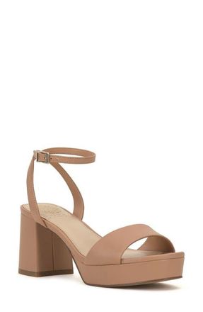 Vince Camuto Pendreya Platform Sandal in Sandstone at Nordstrom, Size 7.5