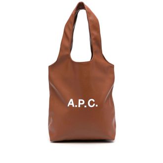 A.P.C. A. p.c. Small Ninon Logo-print Tote Bag