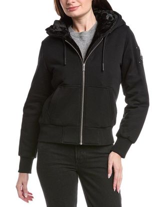 Moose Knuckles Faux Fur Jacket