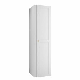 Mirjan24 Mobilier1 - Armario Hartford 392, Blanco, 186x40x44cm, Puertas De Armario: Con Bisagras, N&uacute;mero De Estantes: 0