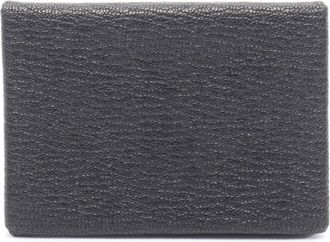 Herm&egrave;s Black Chevre Leather Coin Purse/Coin Case (Pre-Owned)