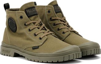 Palladium SP20 Hi CVS Canvas Groene Laarzen