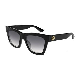 Gucci Accessoires, unisex, Zwart, ONE Size, Gg 1714S Zonnebril