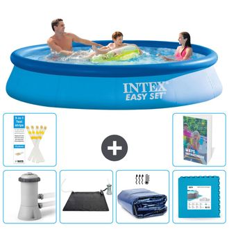 Intex Piscina Easy Set Redonda - 366x76 Cm - 7-piezas S340