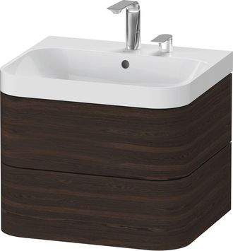 Duravit Set C-bonded Duravit Happy D.2 Plus Suspendido, 575x490mm, 2