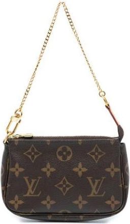 Louis Vuitton Pre-owned Mini Bags, female, Brown, Size: ONE SIZE Pre-owned Mini Pochette Accessoires