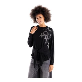 Brand Unique Donna, Maglie, Nero, S, new