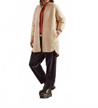 Maloja Wilden Jacket Top In Powder