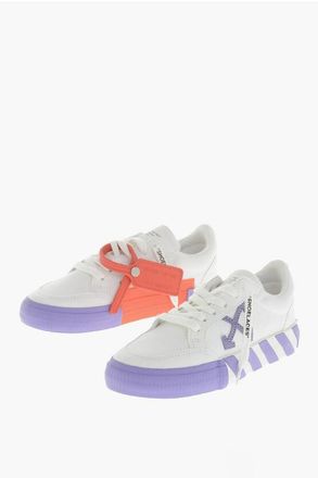 Off-white Low Canvas Sneakers VULCANIZED With Contrast Monogram size 41