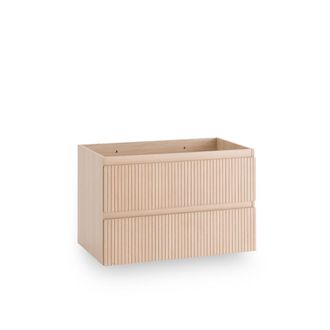 La Redoute Interieurs Wastafelmeubel met 2 lades L80cm, Nilia