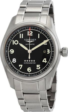 Longines Spirit Automatic Chronometer Black Dial Mens Watch L3.811.4.53.6