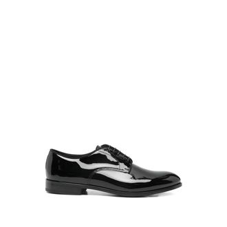 Doucal's Lakschoenen van lakleer - Heren - Nette schoenen - Zwart - 39 EU - Leer - Schoenen