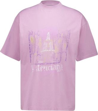 Balenciaga Hombre, Camisetas, P&uacute;rpura, Talla: S