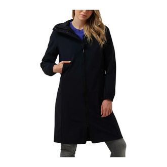 KRAKATAU Jassen, Dames, Blauw, S, Nylon, Dames Regenjas Donkerblauw