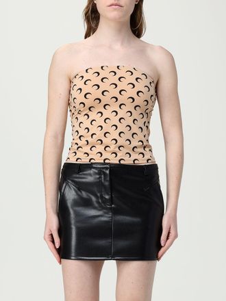 Marine Serre Top a fascia Marine Serre in nylon riciclato con stampa