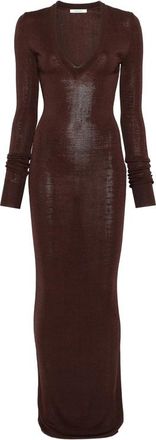 Entire studios V-neck Long-sleeve Dress