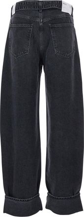 A Gold E Regenerative Cotton Jeans - Gray