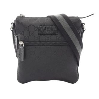 Gucci Pre-owned Cross Body Bags, unisex, Black, Size: ONE SIZE Pre-owned Vintage Nylon Crossbody Bag