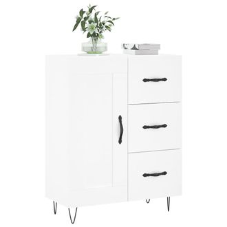 Berkfield Home Sideboard White 69.5x34x90 cm Engineered Wood