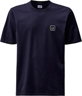 C.P. Company T-Shirt - Heren - T-shirts - Blauw - XL - Katoen - Tops