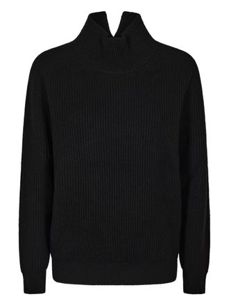Dondup ribbed high-neck sweater - Black