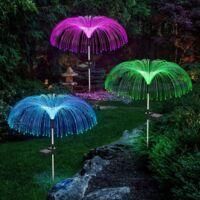 OEM Juego De 3 Luces Solares Decorativas Para Jard&iacute;n, Impermeables, Con 7 Colores Cambiantes, Ideales Para Entrada De Veh&iacute;culos, Patio, C&eacute;sped, Fiestas Y 