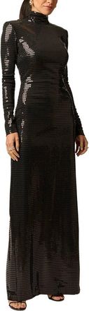 Adrianna Papell Sequins Knit Long Dress