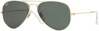 Ray-Ban Aviator Large Metal - unisex - Zonnebrillen - Geel - 55 MM - Accessoires