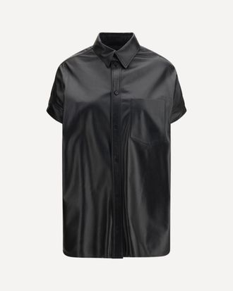 Balenciaga Tucked Sleeves Shirt Female 38