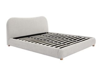 Vente-Unique Canap&eacute; abatible de 180 x 200 cm - Tela - Beige - VANARI