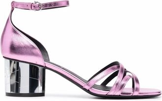 Ferragamo Ferragamo Mirrored 60Mm Heel Sandals