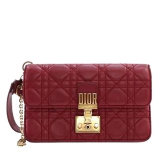 Dior Pre-owned Clutches, female, Red, Size: ONE SIZE Pre-owned DiorAddict Clutch Bag