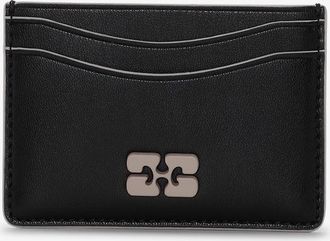 Ganni Black Bou Card Holder