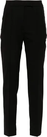 Pantaloni Torino Frida cropped trousers - women - Virgin Wool/Elastane - 40 - Black