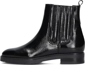 Notre-V Schoenen, Dames, Zwart, 39 EU, Leer, Zwarte Chelsea Boots Stijlvol Comfort