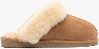 Shepherd JESSICA Womens Sheepskin Mules Brown - Size UK 6.5