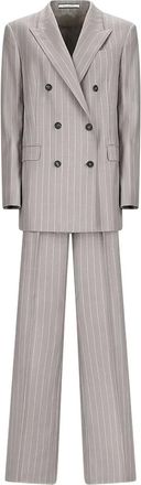 Tagliatore Blazer doppiopetto gessato - Grigio