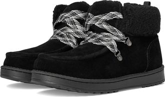 White Mountain Icebox Womens Boots Black/Suede : 6.5 B - Medium, Leather