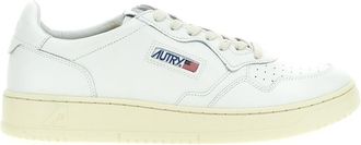 Autry White Lace Up Sneakers