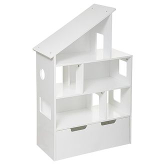 Atmosphera Librer&iacute;a &laquo;maison&raquo; - Ba&uacute;les Con Ruedas - Blanco H104 Cm Atmosphera Cr&eacute;ateur DInt&eacute;rieur