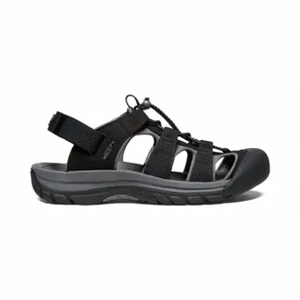 Keen Mens Rapids Sandal In Black/steel Grey