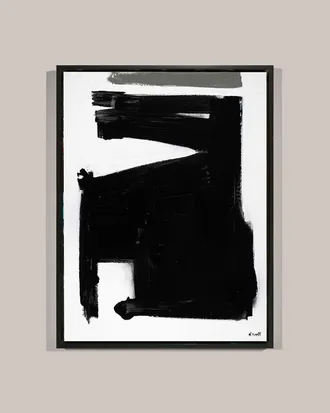 RFA Fine Art Black & White Abstract Giclee