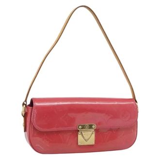 Louis Vuitton Pre-owned Vintage Patent Leather Shoulder Bag - Dames - Pre-owned - Roze - Maat: ONE Size Leer