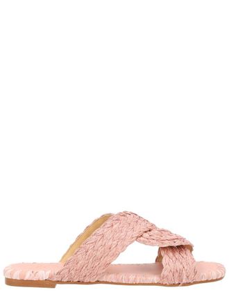 Castaner Padme Braided Polypropylene Raffia Flats